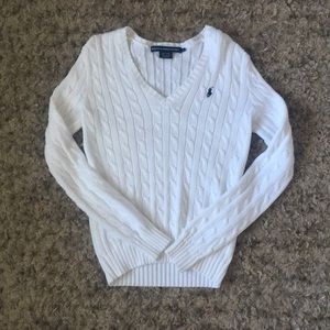 Ralph Lauren Knit V- Neck Sweater